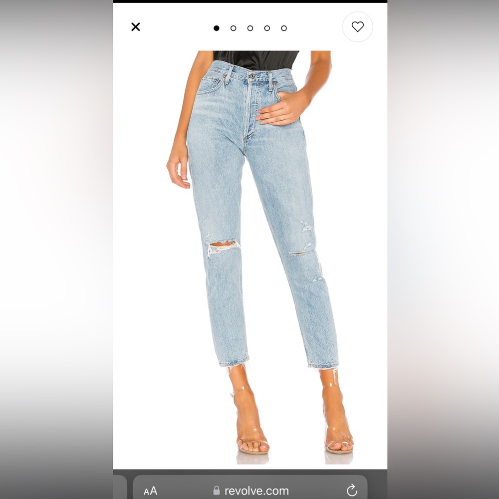 NWOT Agolde Jamie Jeans